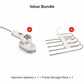 🥳2026 HOT SALE🥳💞50K+ SOLD!💥🧺💨 50% OFF! Steam Iron & Steamer 2-in-1 – Kills 99.99% mites & bacteria. 5s preheat, 150ml tank. Ceramic plate, even heat. Safe for silk to cotton. Your fabric care essential. 🛡️🌿2