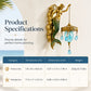 📢📢50% OFF !! ⏰🧜‍♂️ Vintage Mermaid Wall Sconce 🏘️ For indoor and outdoor use