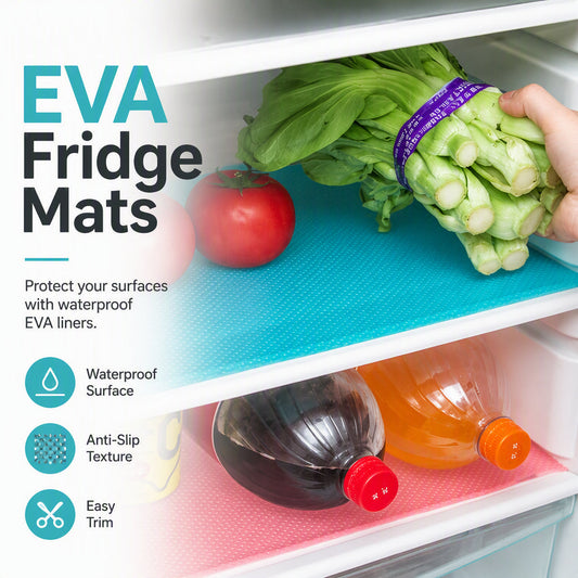 🧊 Last Day Special Price:£ 7.99🛡️ Waterproof Fridge Shelf Liners – Non-slip, easy-clean & food-safe – Keeps fridge shelves fresh & organized ✨