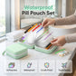 💊 50% OFF NOW! 🏆 Waterproof Pill Pouch Set – Holds 7–14 days of meds & vitamins – Crush-resistant shell for travel & daily use ✨