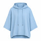 💖LAST DAY SALE 50% OFF!!🧥Seasonal Style - Relaxed Pullover Hoodie with Half-Sleeve Cut – Flattering Loose Fit & Modern Aesthetic for Transitional Weather