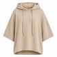 💖LAST DAY SALE 50% OFF!!🧥Seasonal Style - Relaxed Pullover Hoodie with Half-Sleeve Cut – Flattering Loose Fit & Modern Aesthetic for Transitional Weather