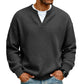🔥 LAST DAY — ONLY £13.99! 👕 Men’s Textured Waffle Layered-Look Long-Sleeve Tee