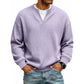 🔥 LAST DAY — ONLY £13.99! 👕 Men’s Textured Waffle Layered-Look Long-Sleeve Tee