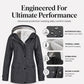🔥This Week's Special Price: £32.98!!🧥💦Women's Plush-Lined Windproof Hooded Jacket-Unleash Style and Durability in Any Storm!