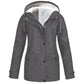 🔥This Week's Special Price: £32.98!!🧥💦Women's Plush-Lined Windproof Hooded Jacket-Unleash Style and Durability in Any Storm!