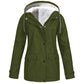🔥This Week's Special Price: £32.98!!🧥💦Women's Plush-Lined Windproof Hooded Jacket-Unleash Style and Durability in Any Storm!