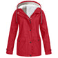 🔥This Week's Special Price: £32.98!!🧥💦Women's Plush-Lined Windproof Hooded Jacket-Unleash Style and Durability in Any Storm!