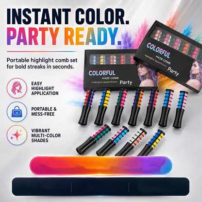 🥳2026 HOT SALE💞⚡50K+ SOLD! Almost Gone-💥Temporary Hair Dye Comb Applicator