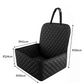 🐶 Convertible Dog Car Booster Seat｜2‑in‑1 Pet Car Seat Cover & Travel Basket 🚗 with Safety Strap for Small Medium Dogs