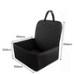 🐶 Convertible Dog Car Booster Seat｜2‑in‑1 Pet Car Seat Cover & Travel Basket 🚗 with Safety Strap for Small Medium Dogs
