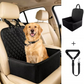 🐶 Convertible Dog Car Booster Seat｜2‑in‑1 Pet Car Seat Cover & Travel Basket 🚗 with Safety Strap for Small Medium Dogs