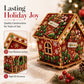 🎁 Christmas 3D Pearl Art Set: DIY Decor, 6 Themes incl. Reindeer & Wreath, Premium Quality