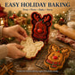 🎉50% Off!🎄🥧 Christmas Mini Pie Mold – Festive Press Maker for Santa, Gingerbread & Reindeer Pastries