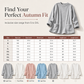 💖This week's Hot Sales - Only ￡13.99✨Women's Warm Crew Neck Long Sleeve Top
