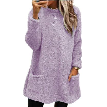 💖This week's Hot Sales - Only ￡13.99✨Women's Warm Crew Neck Long Sleeve Top