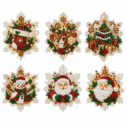 ⏳Limited-time 50% off⏰Christmas DIY Painting Hanging Ornaments Set🥳🎄